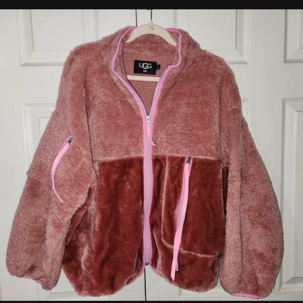 UGG Pink and Brown Jacket